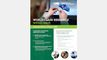 UAB Integrated Masters Programme Flyer